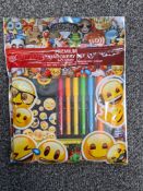 50 x Emoji Stationery Sets