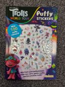 10 x Trolls Theme Activity Book with Puffy Stickers | Total RRP £80
