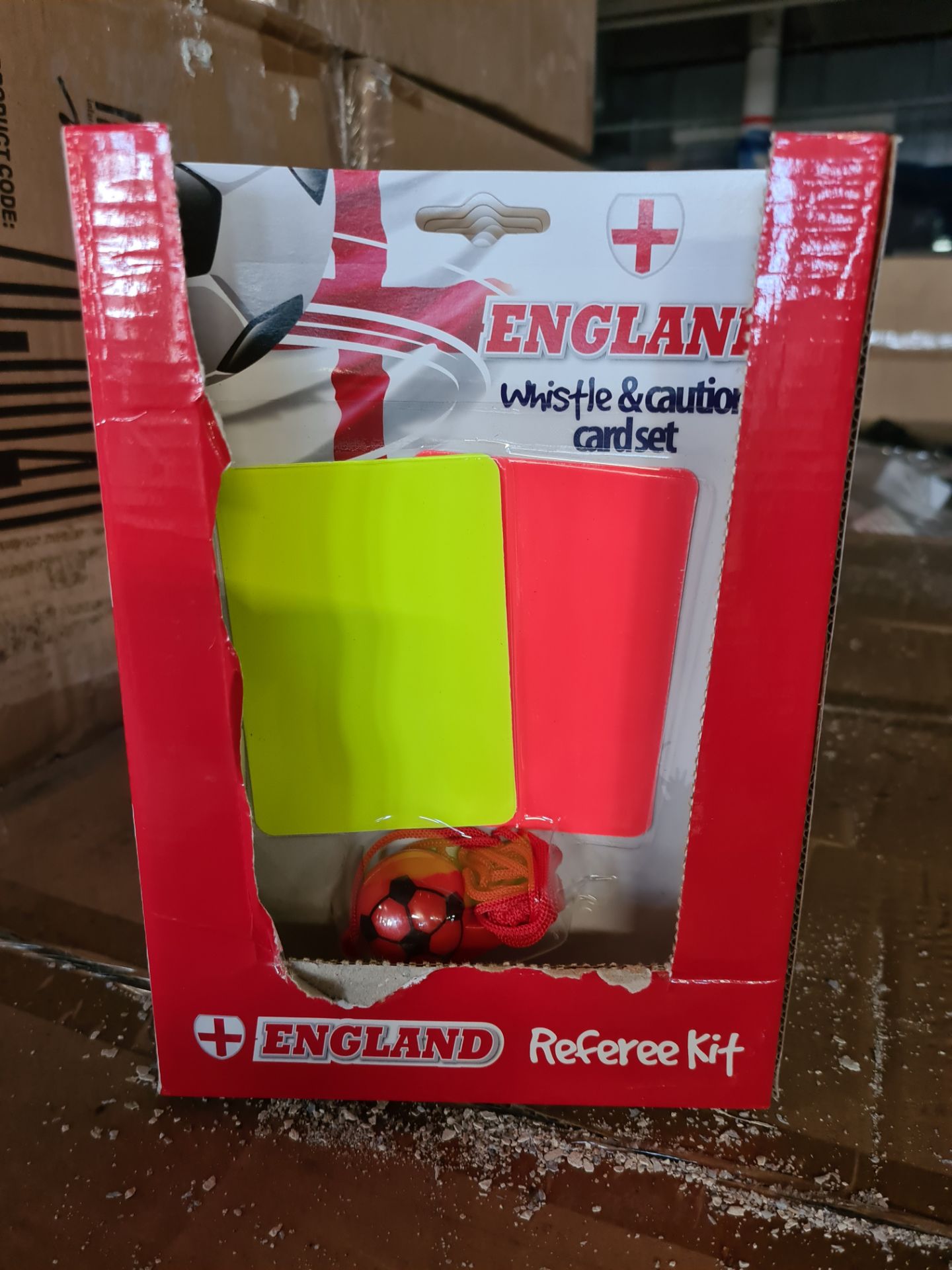 100 x Brand New England Referee Sets | Total RRP £500