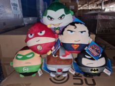 6 x DC Comic/Justice League Plush Toys
