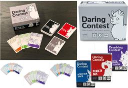 135 x Daring Contest Drinking Game w/Expansion Packs