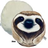 9 x Streamline NYC Sloth Pillow