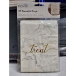 50 x Packs - 25pcs Scripted Marble - Sweetie Bags