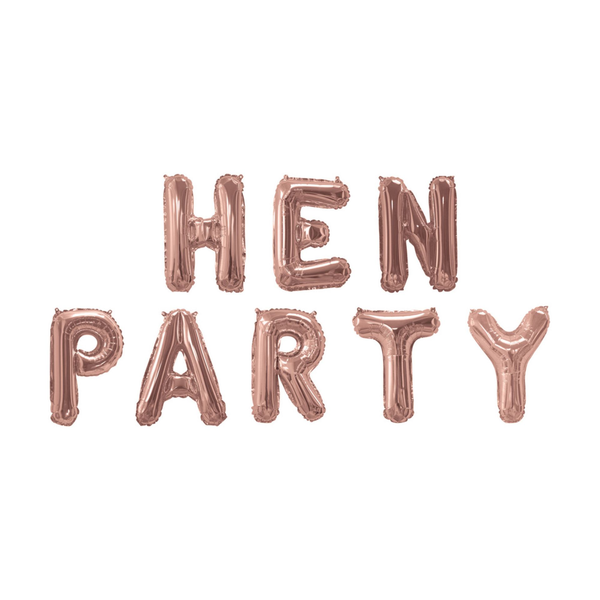 400 x Packs Hen Party Rose Gold Foil Balloons | 16" - Image 2 of 3