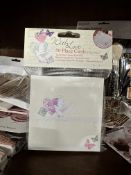 40 x Packs of 50 'With Love' Place Cards | Hearts and Butterflies