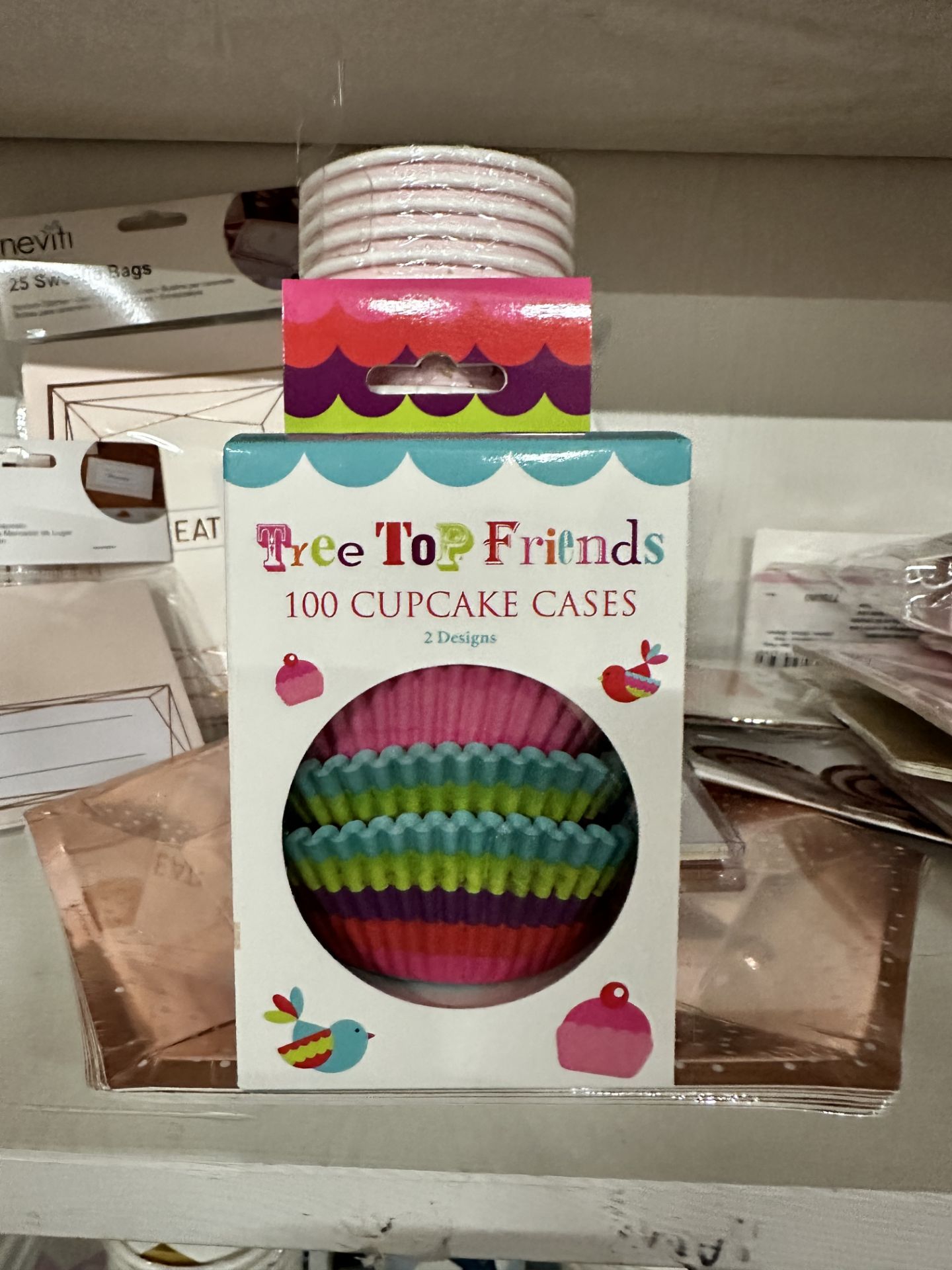 30 x Packs of 100 Tree Top Friends Cup Cake Cases | 2 Designs