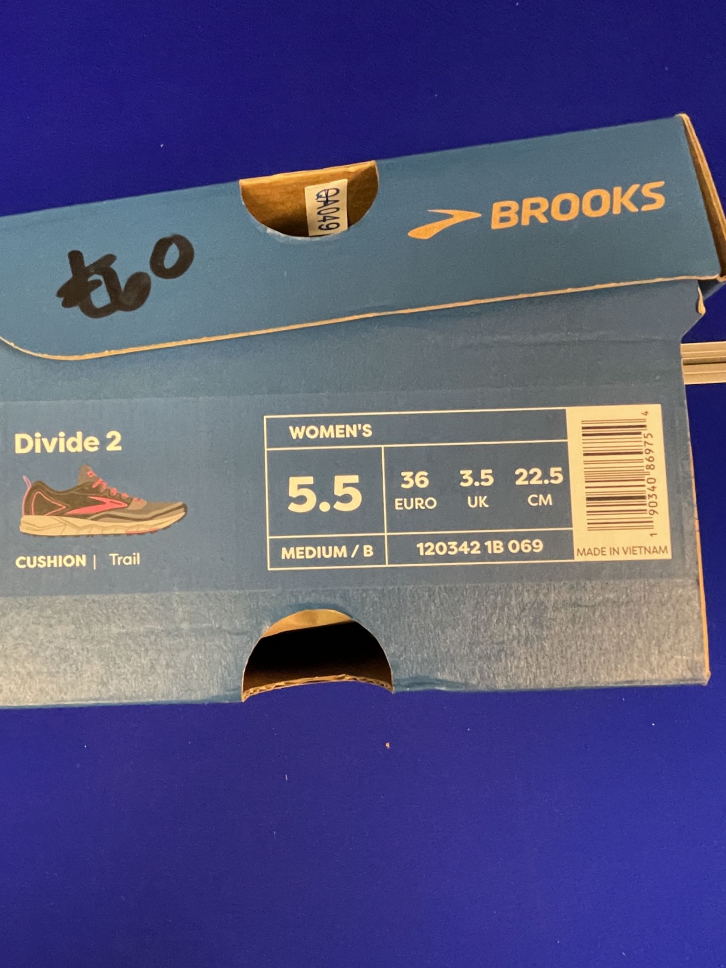 Brooks Divide 2 Women's Trail Running Shoes | UK 3.5 - Image 4 of 4
