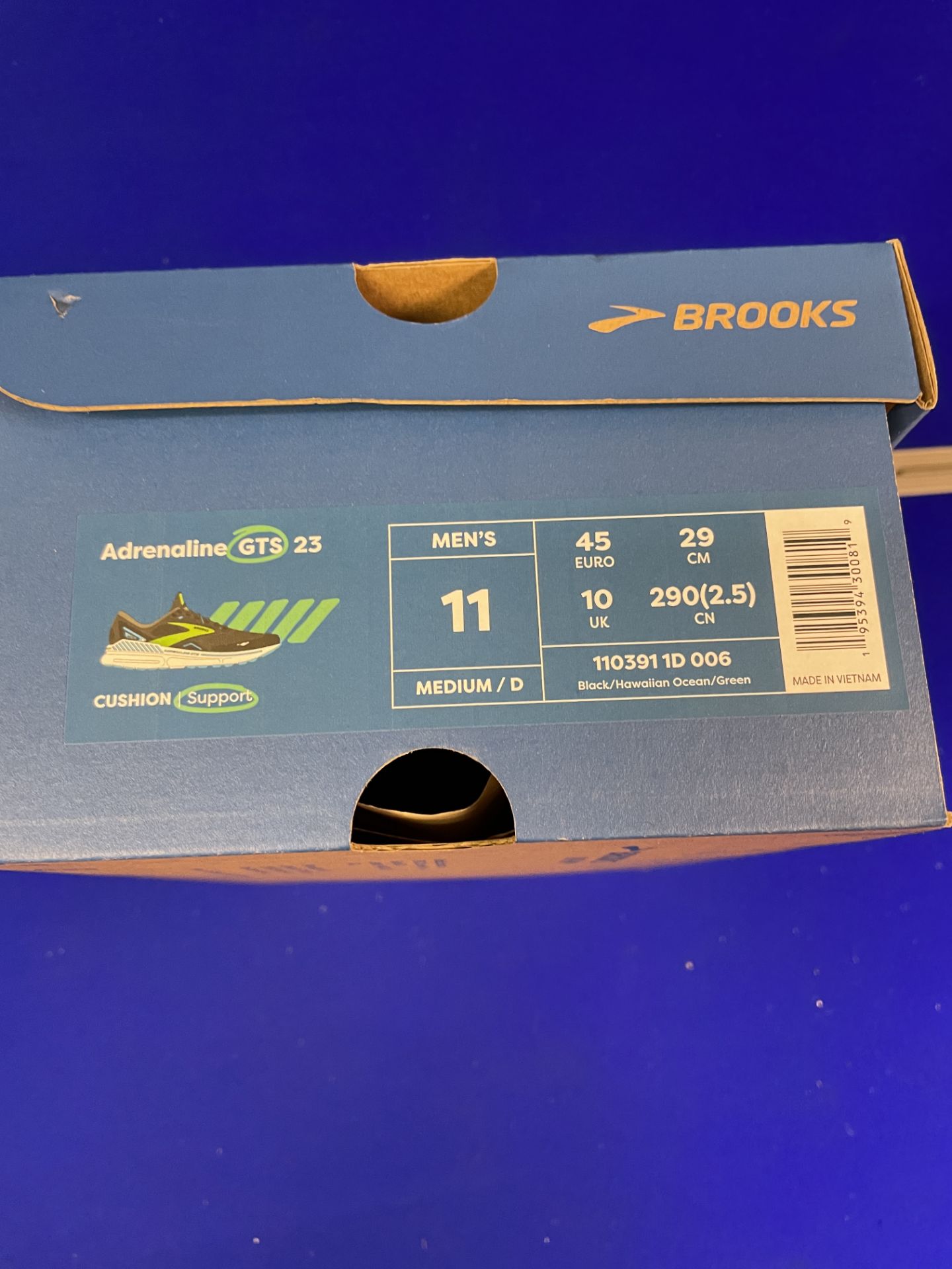 Brooks Men's Adrenaline GTS 23 Running Shoes | UK 10 - Image 4 of 4