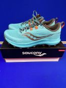 Saucony Peregrine 13 Agave Men's Trainers | UK 9.5