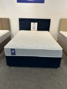 Ex-Display King Size Bed Set incl: Sealy Tilbury Mattress, Base & Headboard | RRP £1,099