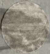Ex-Display Circular Beige Venus Teppich Rug