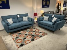 Ex-Display Rainbow Olivia 2 & 3 Seater Sofa Set | RRP £1,799