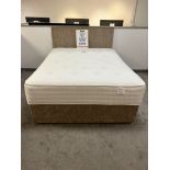 Ex-Display King Size Bed Set incl: Cloudfoam Augusta Mattress, Base & Headboard | RRP £999