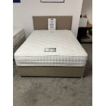 Ex-Display King Size Bed Set incl: Highgrove Ibiza Mattress, Base & Headboard | RRP £999