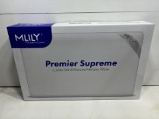 Mlily Premier Supreme Luxury Gel-Enhanced Memory Pillow