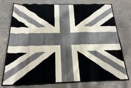 Ex-Display Grey/Cream/Black Buckingham Design Rug - Element Prime