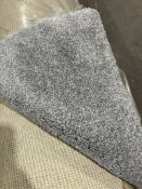 3 x Various Sized Plush Grey Carpets