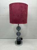 Ex-Display Glass Bubble Effect Table Lamp