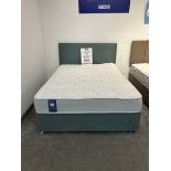 Ex-Display King Size Bed Set incl: Sealy Astwick Mattress, Base & Headboard | RRP £1,099