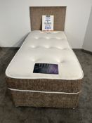 Ex-Display Single Size 2 Drawer Bed Set Incl: Dream Vendor Sovereign Mattress, Base & Headboard | RR