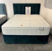 Ex-Display King Size Opulance 4 Drawer Bed Set incl: Highgrove Zonagel 1400 Mattress, Base & Headboa