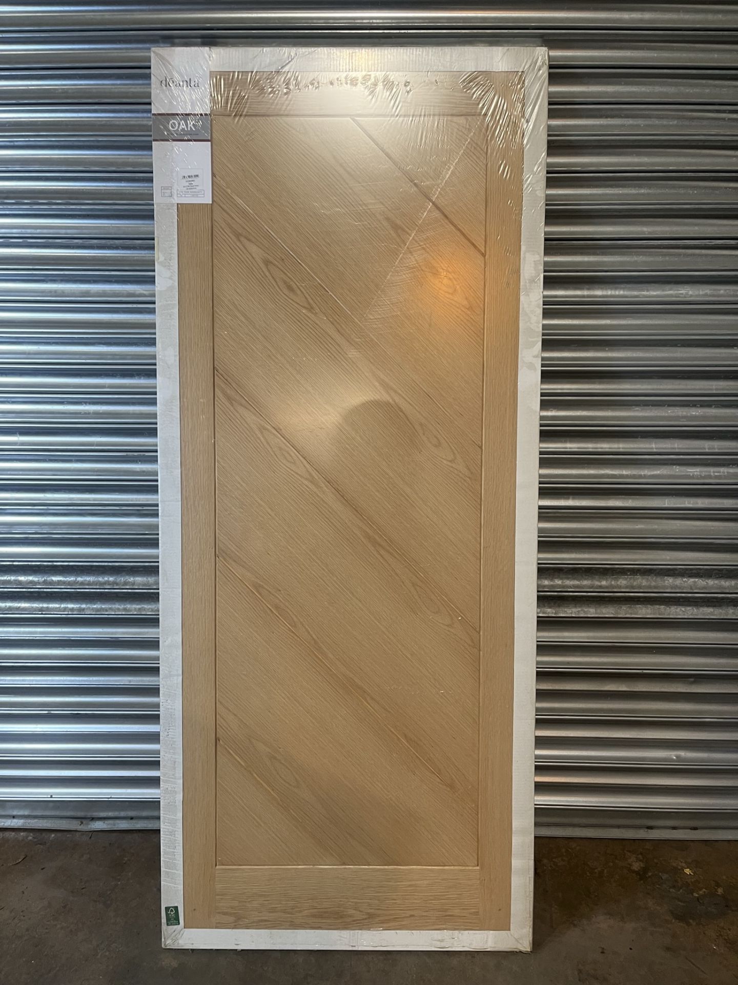 Deanta Pre-Finished Torino Oak Internal Door | 1981mm x 838mm x 35mm