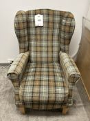 Ex-Display West Midlands Daisy Tartan Armchair | RRP £899