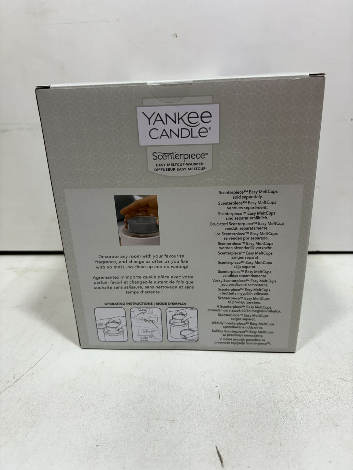 13 x Yankee Candle Belmont Ceramic Melt Cup Scenterpiece Warmers - Image 5 of 7