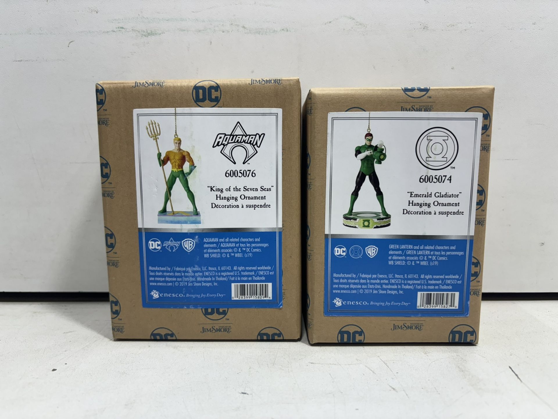 44 x Aquaman & Green Lantern DC Hanging Ornaments - See Description