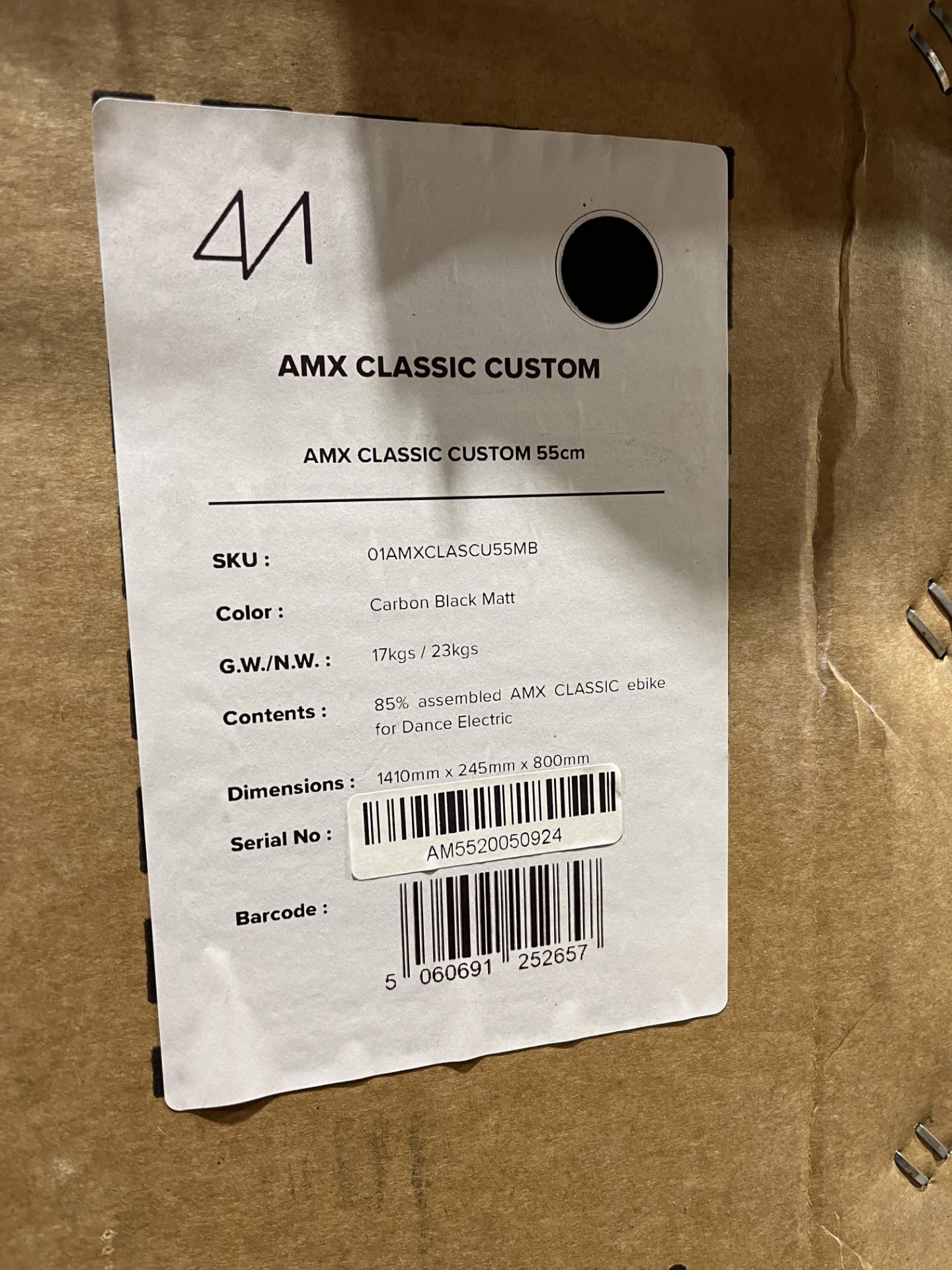Analog Motion AMX Classic Custom E Bike 55cm - Image 3 of 3