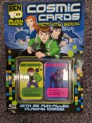 100 x Ben 10 Activity Books w/Cards