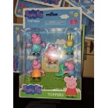 10 x Peppa Pig Toppers | Total RRP £70