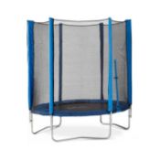 Plum Junior 4.5ft Trampoline and Enclosure Blue (CODE: 30182)