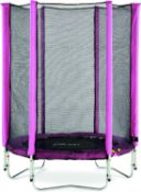 Plum Junior 4.5ft Trampoline and Enclosure Pink (CODE: 30183)