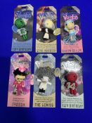 Quantity Of Various Voodoo Mini Dolls - As Pictured