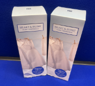 20 x Heart & Home White Musk & Violet Fragrance Diffusers