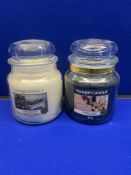 25 x Various Scented Medium Jar Yankee Candles - See Description