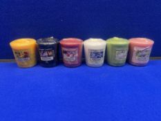 Large Quantity Of Various Scented Small Yankee Candles, 49g