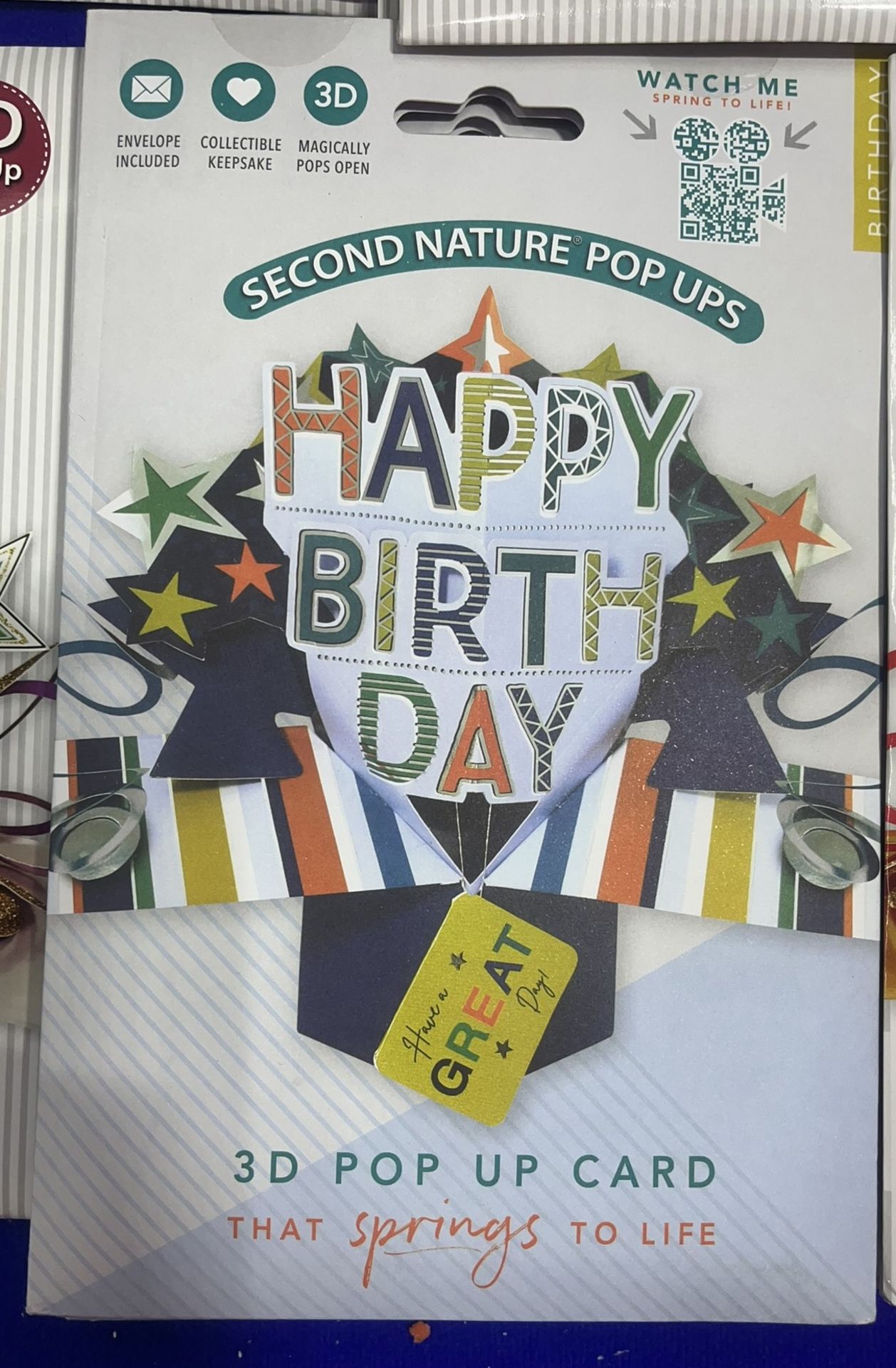 50 x Second Nature Pop Ups 3D Pop Up Cards - Image 13 of 14