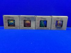 15 x Various Patterned Benaya At Milford Hand Crafted Light Glass Nightlights