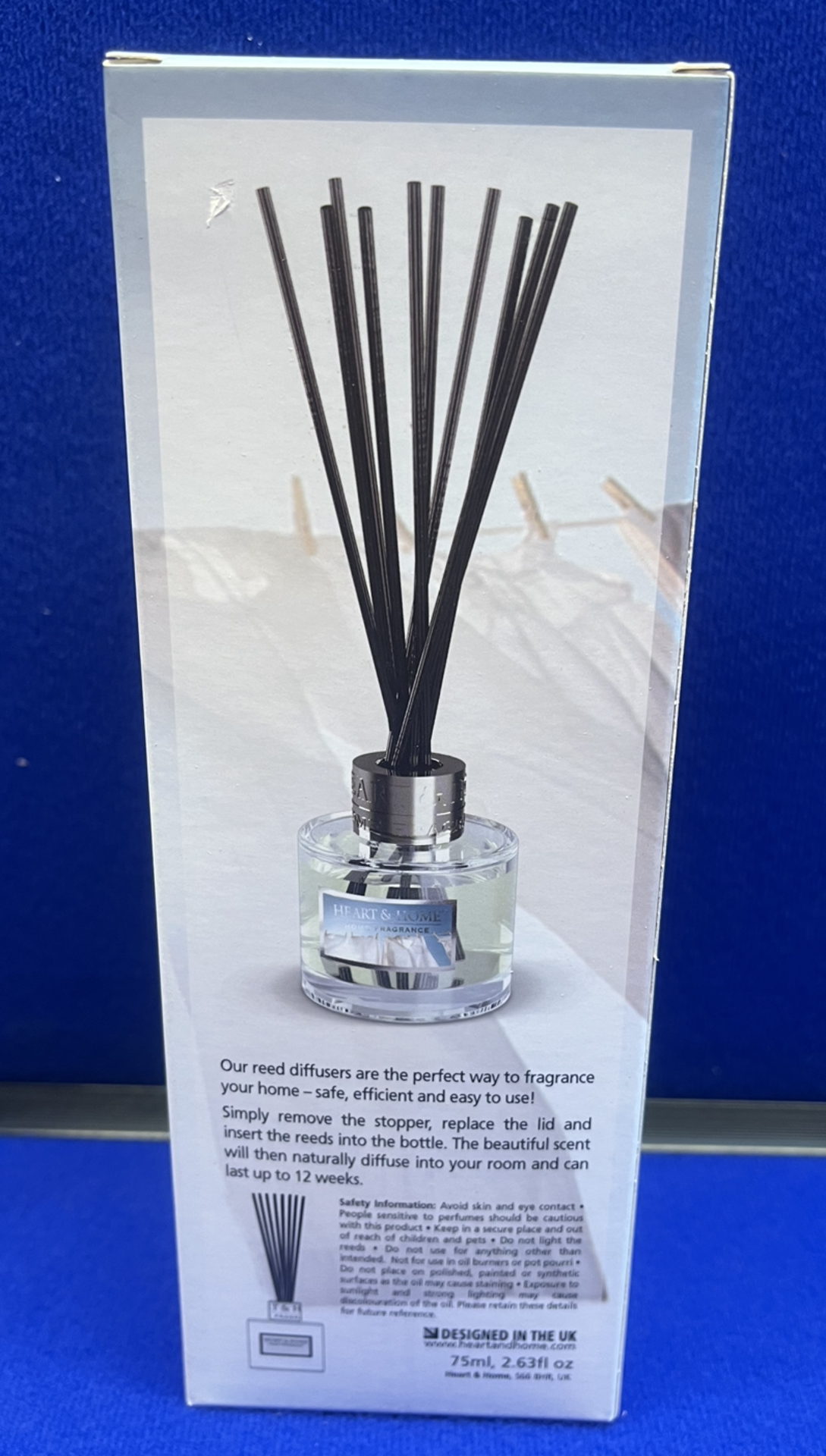 20 x Heart & Home White Musk & Violet Fragrance Diffusers - Image 3 of 6