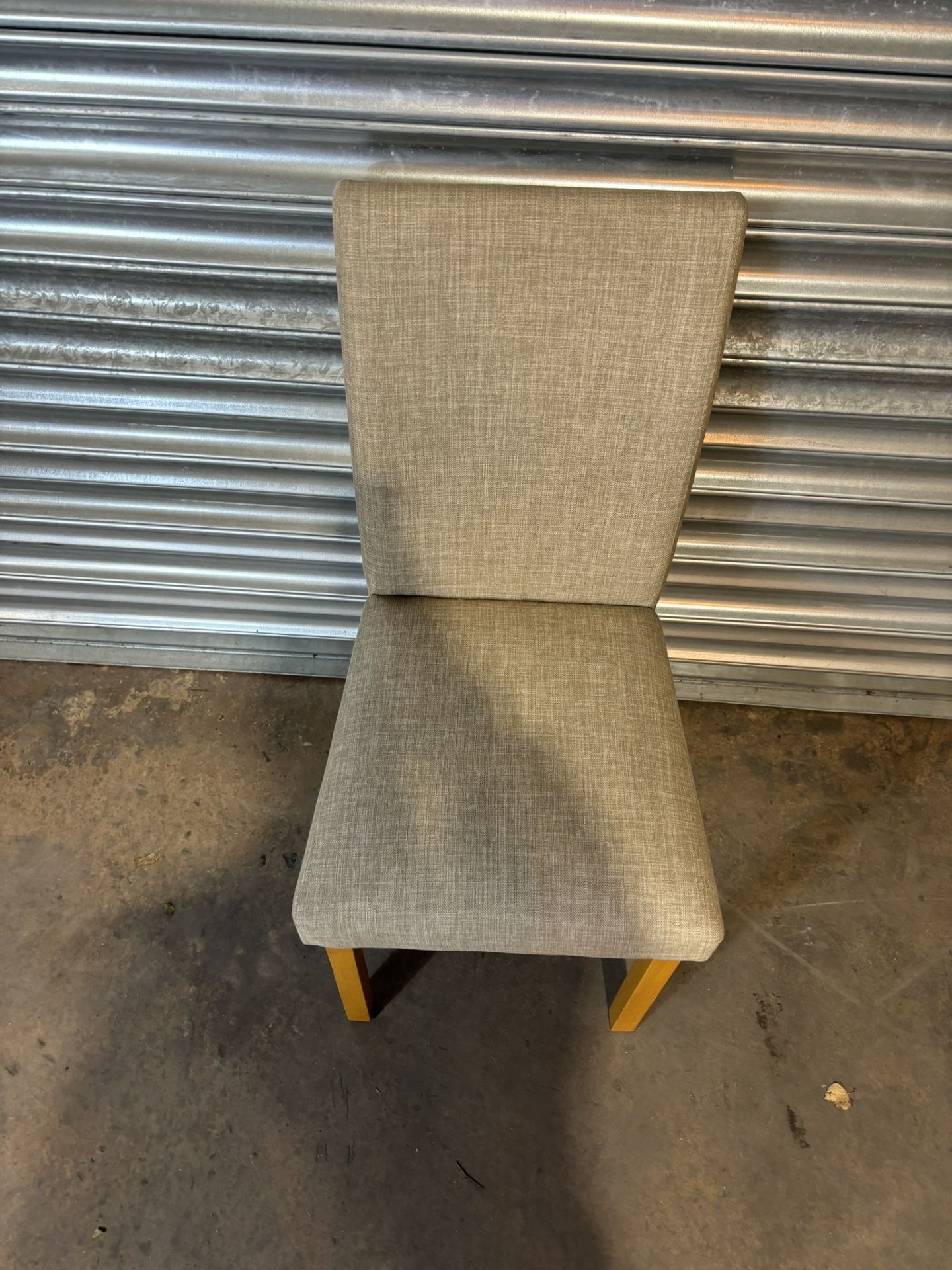 Beige Dining Chair - Image 3 of 5