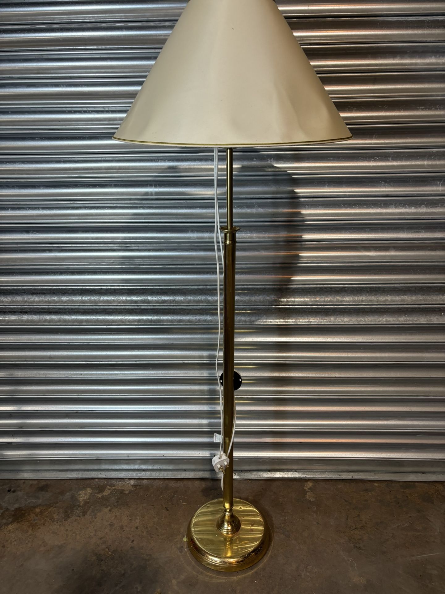 Ex-Display Gold Floor Lamp - Image 2 of 7