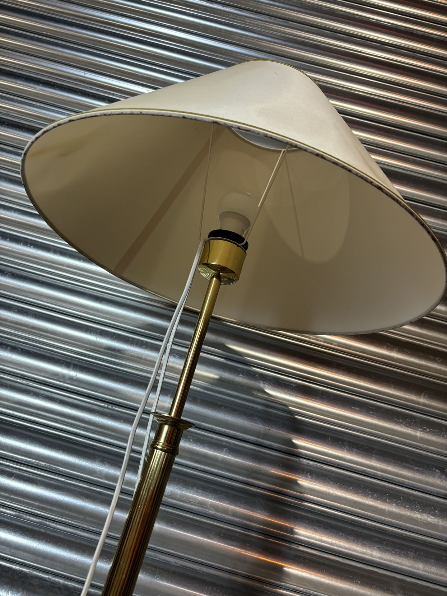 Ex-Display Gold Floor Lamp - Image 5 of 7