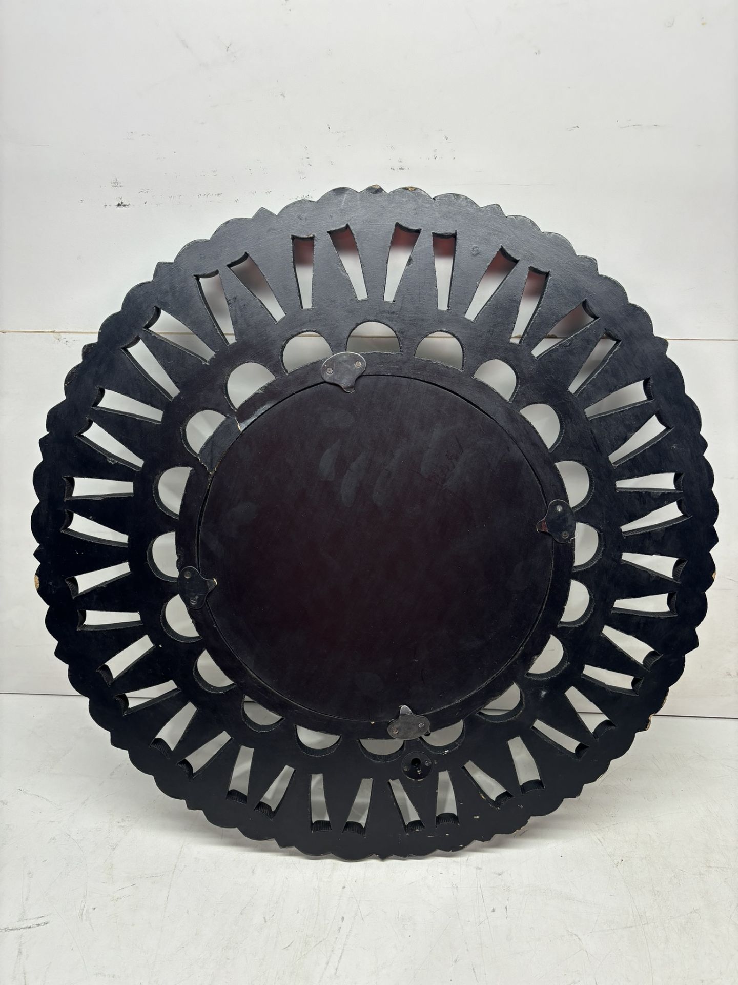 Ex-Display Black Circle Mirror - Image 4 of 4