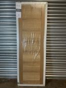 Deanta Pre-Finished Seville Oak Internal Door | 1981mm x 686mm x 35mm