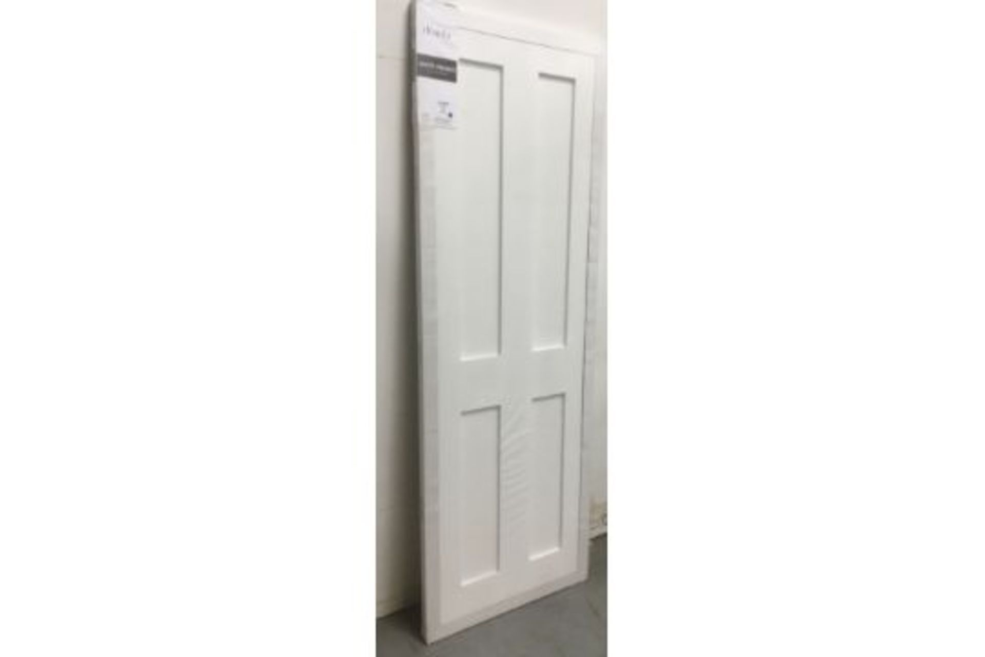 Deanta White Primed Eton Interior Door | 1981mm x 686mm x 35mm - Image 3 of 3