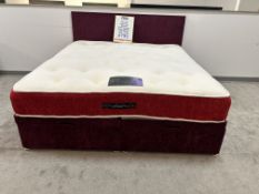 Ex-Display Super King Size Ottoman Bet Set incl: Dream Vender Sovereign Mattress, Base & Headboard |