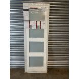 Deanta Pre-Finished Coventry Frosted Glaze Internal Door | 1981mm x 686mm x 35mm