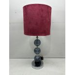 Ex-Display Glass Bubble Effect Table Lamp